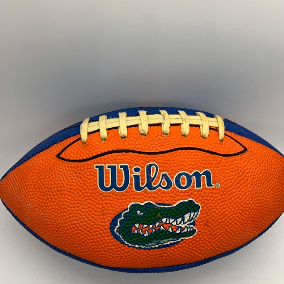 NCAA Wilson Florida Gators University of Florida UF 9" Rubber Football - Picture 4 of 15
